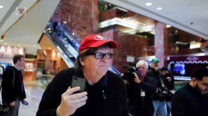 Documentarian Michael Moore has decided to create his own WikiLeaks of sorts in an attempt to take down President Trump. Nathan Rousseau Smith (@fantasticmrnate) explains.
