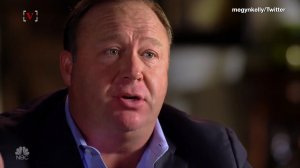 Megyn Kelly's interview with Alex Jones is facing backlash for saying the Sandy Hook massacre never happened. Nathan Rousseau Smith (@fantasticmnrnate) reports.