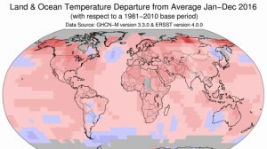 World Temperature Continues To Be A Hot Topic For Third Year In A Row