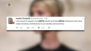 Ivanka Trump tweeted about pride month, but got a mixed response on social media. Elizabeth Keatinge (@elizkeatinge) has more.
